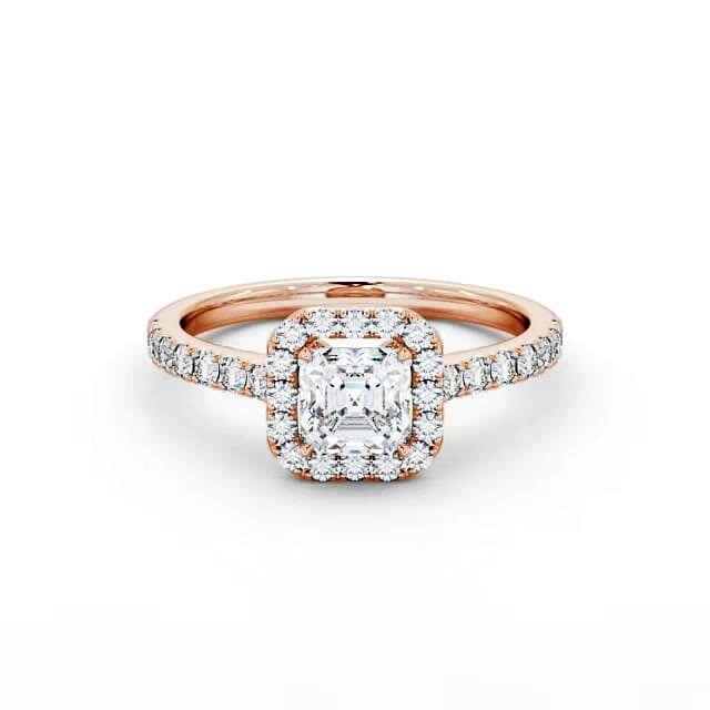Halo Oval Diamond Ring | 18K Solid Gold