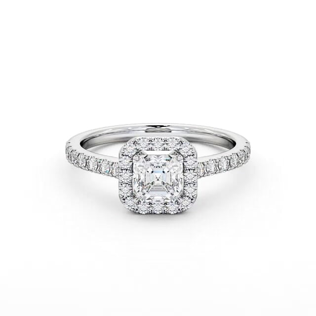 Halo Oval Diamond Ring | 18K Solid Gold