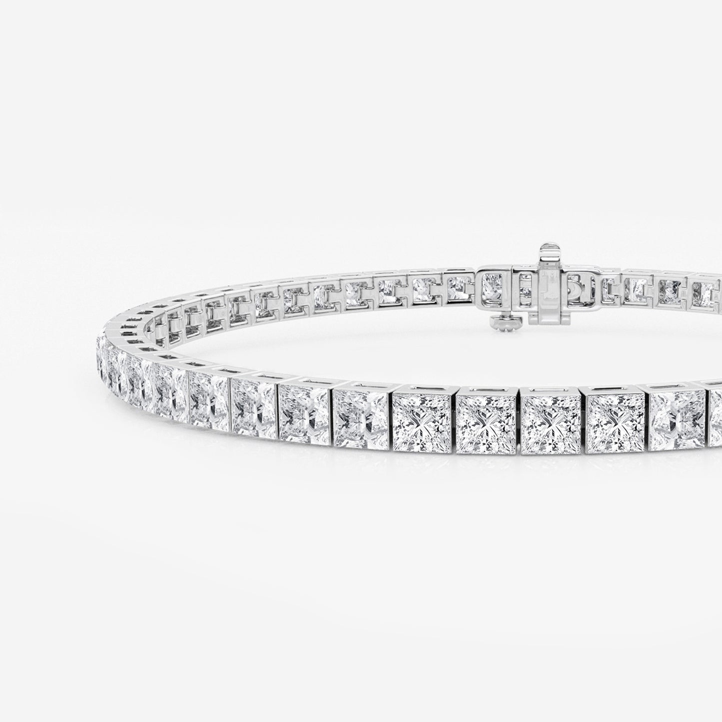 Princess Diamond Tennis Bracelet