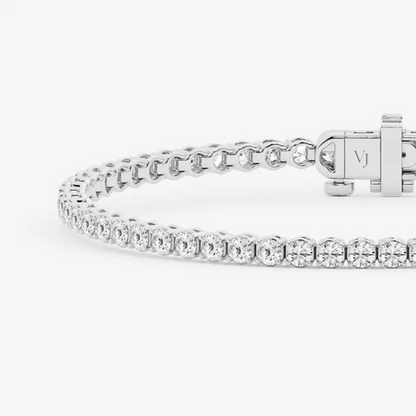Round Diamond Tennis Bracelet