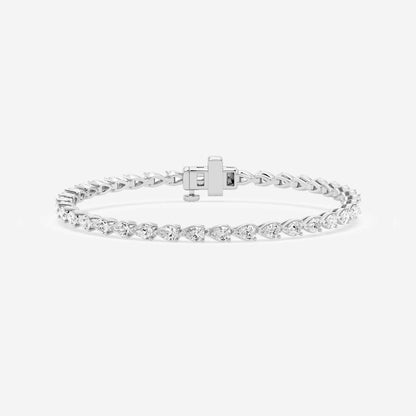 Princess Diamond Tennis Bracelet