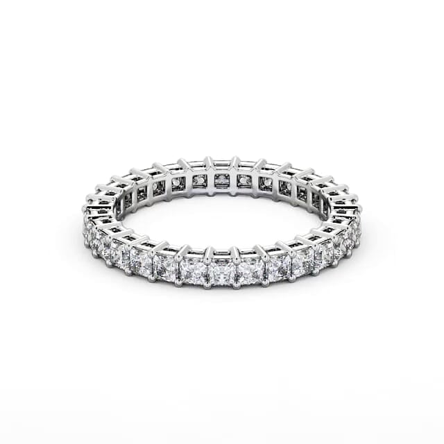 Full Eternity Round Diamond Ring | 18K Solid Gold