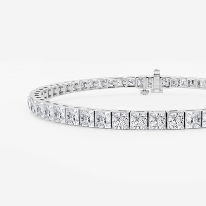 Princess Diamond Tennis Bracelet