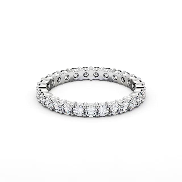 Full Eternity Round Diamond Ring | 18K Solid Gold