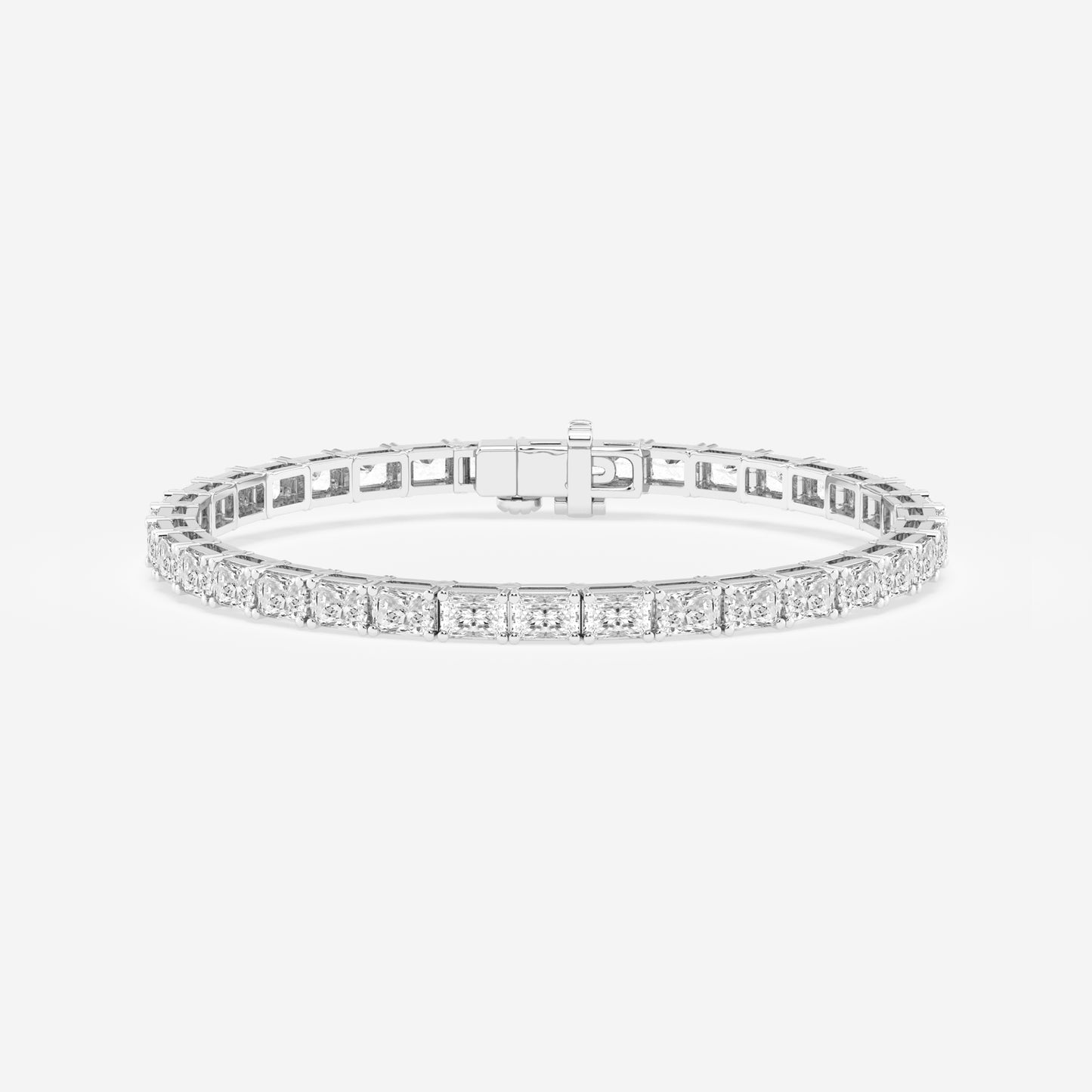 Emerald Diamond Tennis Bracelet