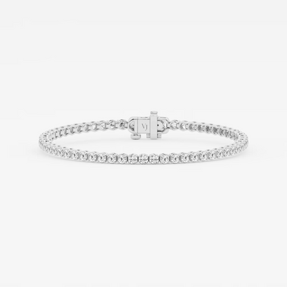 Princess Diamond Tennis Bracelet